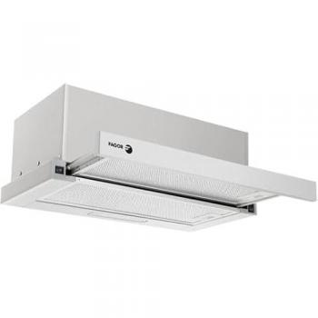 Campana Extractora Telescópica Fagor FHT550C, 60 cm, 518 m³/h, Acero Inoxidable, 3 Velocidades, Iluminación LED