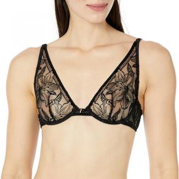 Aubade Women's Coeur A Corps Highwaisted Brief - Black Polyamide - Size Small