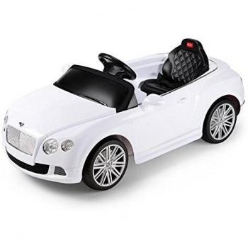 Licencia Bentley GTC 12V Electric Ride On Car White