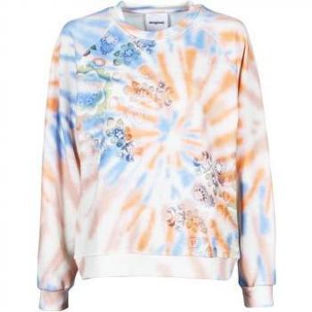 Desigual Multicolor Crew Neck Sweatshirt for Women, Size S