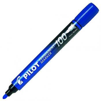 ROTULADOR PILOT PERMANENTE AZUL SCA100