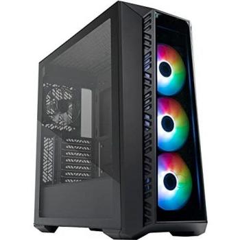 Cooler Master MasterBox MB520 ATX Mid-Tower Gaming Case with ARGB Front Panel - Black