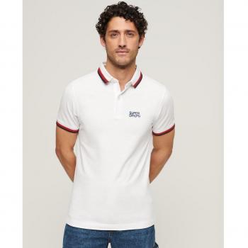 Superdry Polo Manga Corta Sportswear Relaxed Tipped