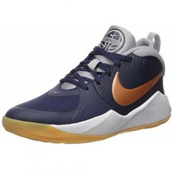Nike Team Hustle D 9, Zapatillas de Baloncesto Unisex niño, Multicolor