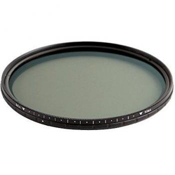 Fotga 49 mm ultra slim con revestimiento tripe más Fader ND Ajustable de MC filtro de densidad neutra frontera ND2 a ND400 filtro gris