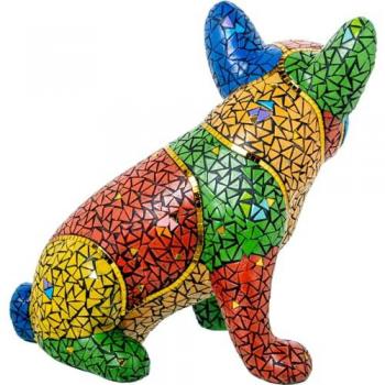 Figura Decorativa Perro Multicolor Plástico 29 x 18 x 28 cm
