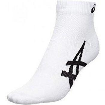 ASICS 2PPK 1000 Series Quarter - Calcetines para Mujer, Color Blanco, Talla Size 3