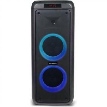Metronic Party Trolley TWS Altavoz Bluetooth Portátil 600W con Micrófono y Luces LED 477182