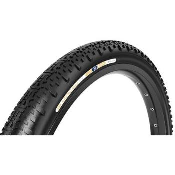Panaracer Gravelking X1 TLR Gravel Tyre 700x45C - Black, Tubeless Ready, Clincher, Folding, ZSG Gravel Compound, Puncture Resistant, Beadlock Technology, 120TPI Tuff