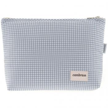 Bolsa Aseo Compacta Cambrass - Mini Windsord Gris - 6x28x20 Cm