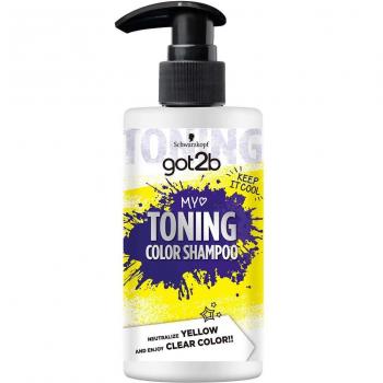 Schwarzkopf got2b Black Hair Toning Color Shampoo 300ml