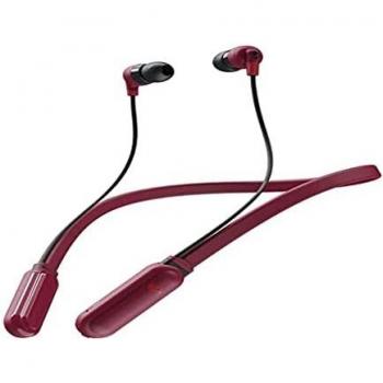 Skullcandy Ink'd+ Auriculares inalámbricos con Micrófono, Rojo Moab