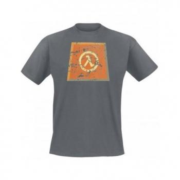 Camiseta Gris Halflife Lambda Logo Talla S