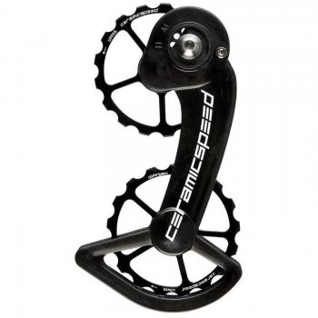CeramicSpeed csospw10901000 pulegge Oversize, Negro, Talla única