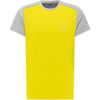 Camiseta Haglöfs L.I.M Tech para hombre en color Aurora/Concreto