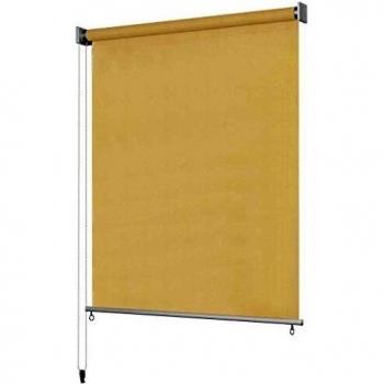 Cream Outdoor Roller Shade 300x140 cm