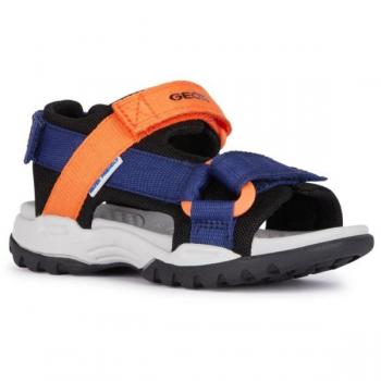Geox Niño Sandalias Borealis Azul Marino/Naranja