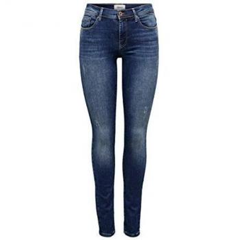 Only Women's Classic Dark Blue Skinny Fit Jeans 28/32