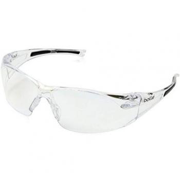 Bolle RUSHDPI Rush Glasses Frame Temples with Tipgrip Hydrophobic Lens, Black