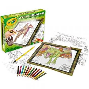 CRAYOLA - Pizarra Mágica de Dinosaurios, Tableta Luminosa, Ocio y Viajes, Idea de Regalo, 74-7497