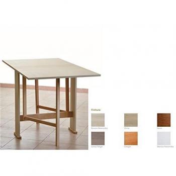 Mesa Plegable Susanna de Madera de Roble 75x145 cm