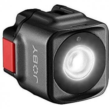 JOBY JB01579-BWW Beamo LED Light for Smartphone and Mirrorless Camera - Compact,Wireless Charging,Bluetooth,Waterproof,for Vlogging,Photo and Video Content Creation