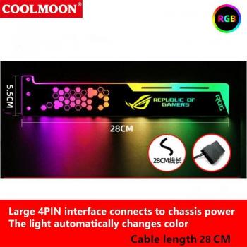 Soporte de Lámpara RGB Symphony para GPU, Accesorio Decorativo Anticontaminación Lumínica para Ordenador