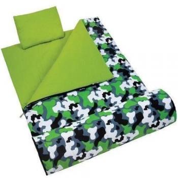 Wildkin Enfants Sac de Couchage pour Les garçons et Les Filles, Comprend Oreiller et Stuff Sack, Taille Parfait pour Les Slumber, Avec Nos modèles Coordinate Tapis PNS et boîtes à Lunch