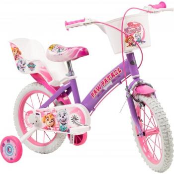 Bicicleta Paw Patrol Niña 16 Morada