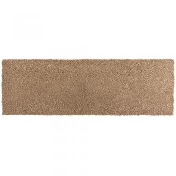 Felpudo de Fibra de Coco 75x25cm Antideslizante - Alfombra Original para Entrada a Casa, Pasillos, Puertas de Exterior - Liso