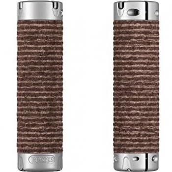 Brooks Plump Leather Grips - Brown