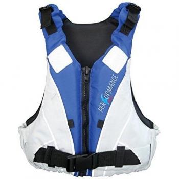 Lalizas Performance Ayuda de Flotabilidad, Unisex niños, Blanco/Azul, 25-40 kg