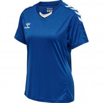 Hummel Women's Hmlcore XK Polyester Jersey Short Sleeve Blue XL