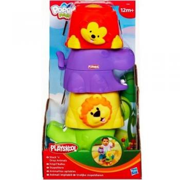 Hasbro 640233 - Playskool +12 Meses Animalitos Apilables