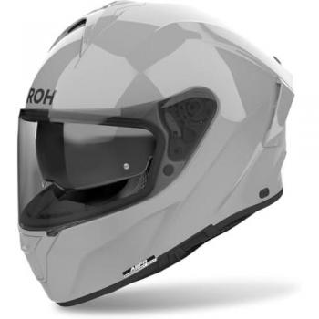 Airoh Casco Integral Spark 2 Color Gris Brillante, tamaño M, acabado brillante