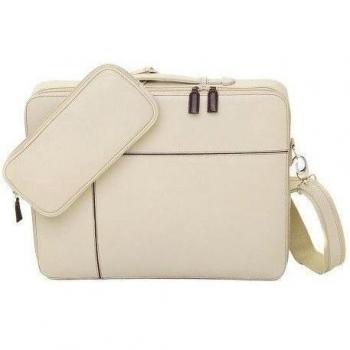 Luxus - Bolsa y funda de piel para portátil