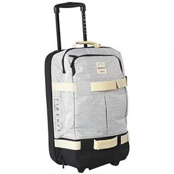 RIP CURL Transit wmn_Men Bolsa de Viaje con 2 Ruedas,Trolley,Ultraligero,Bolsa de Viaje con 2 Ruedas,Trolley,Ultraligero,Grey