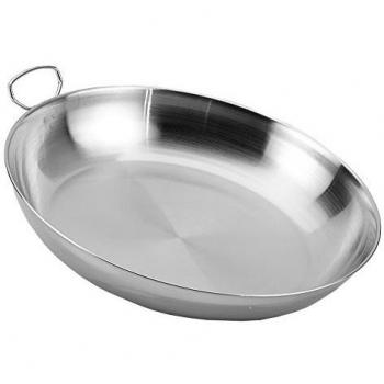 Ilsa 557 - Plato camping inox, 22 cm, color plateado