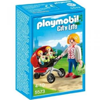 Playmobil City Life Mother with Twin Stroller figura de construcción - Figuras de construcción