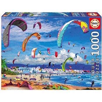 Educa Borrás Puzzle 1000 Kitesurfing