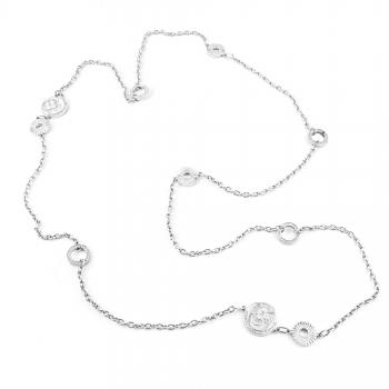 Collar Folli Follie Mujer 3N8F182C - Exclusivo Collar Folli Follie para Mujer de 45cm