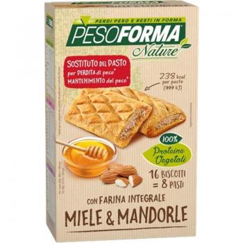 Galleta Miel De Almendras Con Harina Integral PesoForma Nature 8 Comidas