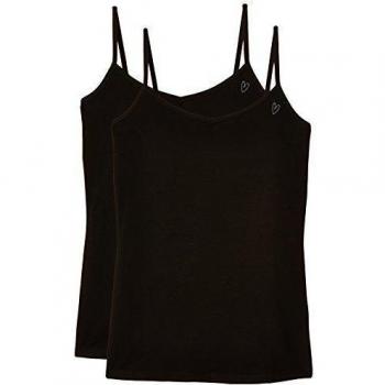 Intimuse 11203 - camiseta sin mangas Mujer, Negro