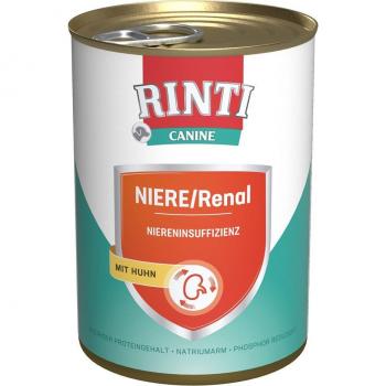 Rinti Canine Renal con pollo - Pack económico: 24 x 400 g