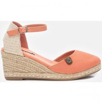 Alpargatas de cuña de mujer Refresh 171882 Taupe con hebilla