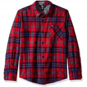 Volcom Boys Caden Plaid L/s -Fall 2018-