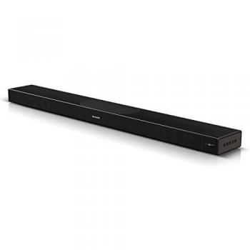Sharp HT-SBW420(BK) 2.1 Slim - Barra de Sonido Cine en casa (Bluetooth, HDMI, ARC/CEC, subwoofer Incorporado, diseño Premium, Control aplicación, 4K, WiFi, 220 W Potencia) Negro