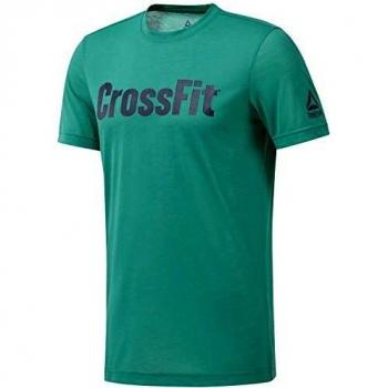 Reebok RC Fef tee-Speedwick Camiseta, Hombre, emeral, XL