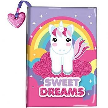 Diario Pvc + Glitter De Colección Sweet Dream De Kids