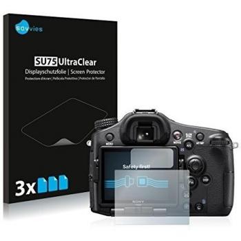 savvies Protector Pantalla Compatible con Sony Alpha 77 II